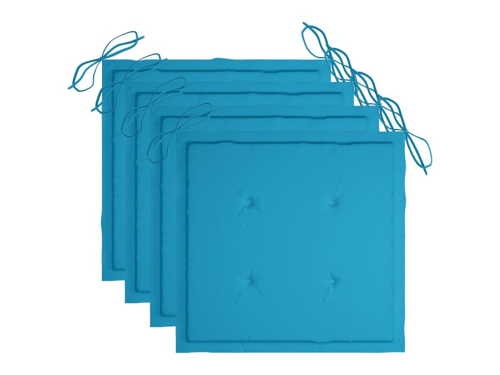 Director's chairs with cushions, 4 pcs, Dormeva solid wood, 16 EJUS92556