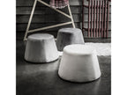 Velvet-covered pouf, Chalk, 31.5x34x46.5 cm, FSYF48344