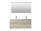 Dormeva Arctic Pine 4-Piece Double Vanity Bathroom Set RHCW64729