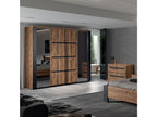 Dormeva - 2 Sliding Door Wardrobe 245cm Wood Effect GXGM40191