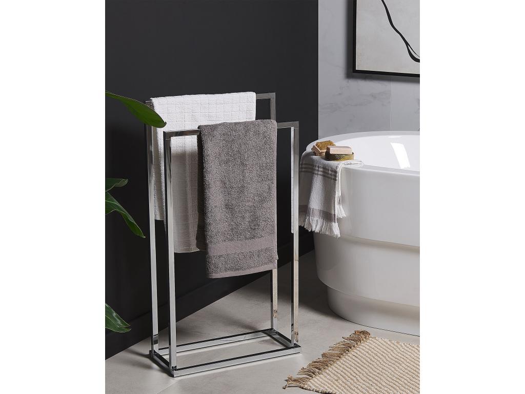 Dormeva Silver Metal Towel Rail UUZH44432