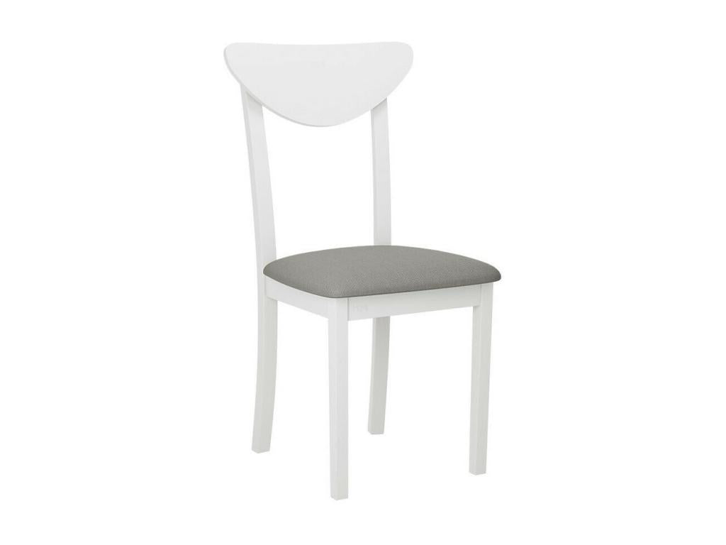Dormeva 339 Chair White - Grey 90x43x40cm Upholstered Wood FFKM80110