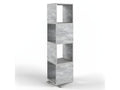 Rotating Concrete-Look Shelf Column 144.2x35.2x35.2 cm (H x W x D) REBS64562