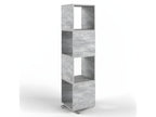 Rotating Concrete-Look Shelf Column 144.2x35.2x35.2 cm (H x W x D) REBS64562
