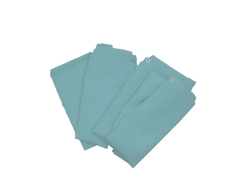 Side panel for Dormeva 4x4m turquoise ZUFM87875