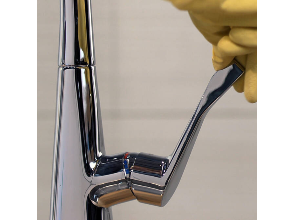 Dormeva M71 320 kitchen tap, stainless steel look, ZFRX78735