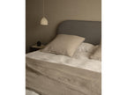 Removable headboard in dark grey bouclé fabric, 160x110cm - Dormeva YWZR57177