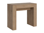 Extendable console 90x42/198 cm Modem Small Natural Oak RXNJ53818