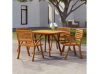 Garden table 110x110x75 cm Solid Dormeva wood YQWX33036