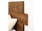 Brown pine wood headboard 200x80cm - Dormeva YHKG83222