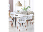 Set of 2 Lysvia White Dining Chairs YEWC24285