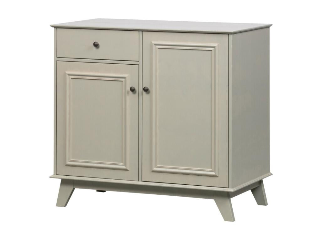 Zensova - Children's chest of drawers with 2 doors and 1 drawer in solid pine - Zensova OIMU44583