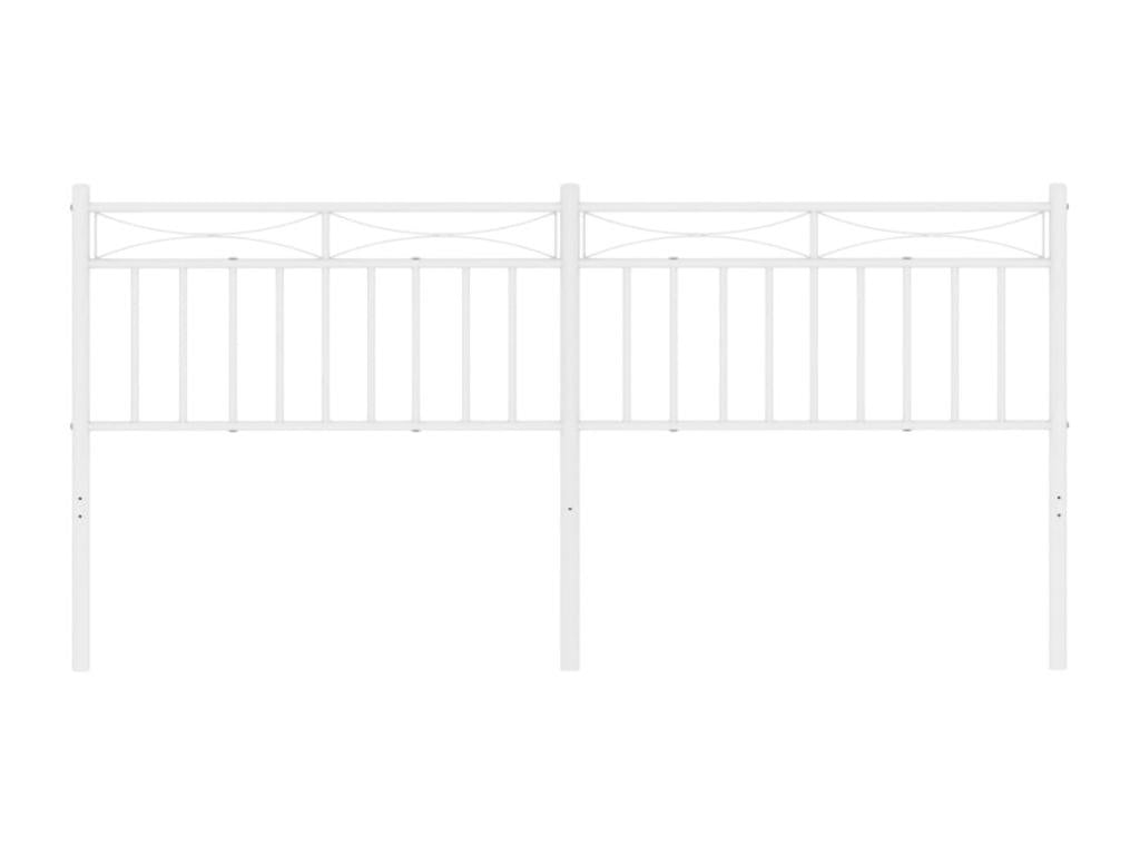 White metal headboard 180cm LNCJ39837