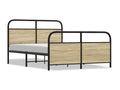 Dormeva oak metal bed frame (no mattress) 140x190 cm CXVM30655