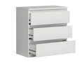 White 3-drawer chest - Dormeva NOSX75448