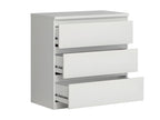 White 3-drawer chest - Dormeva NOSX75448