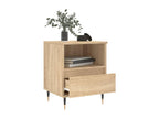 Dormeva 2-piece bedside tables, oak finish, 40x35x50 cm, engineered wood, DVPA65702