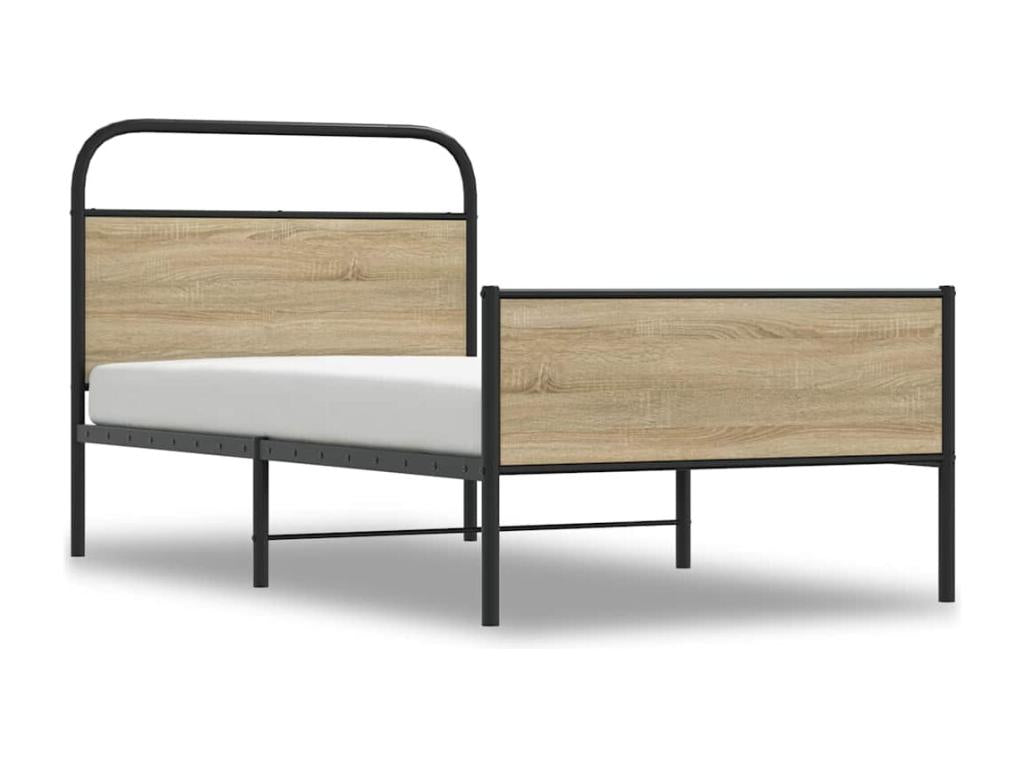 Dormeva IJOE35999 100x190 cm Oak Bed Frame (Mattress Not Included)