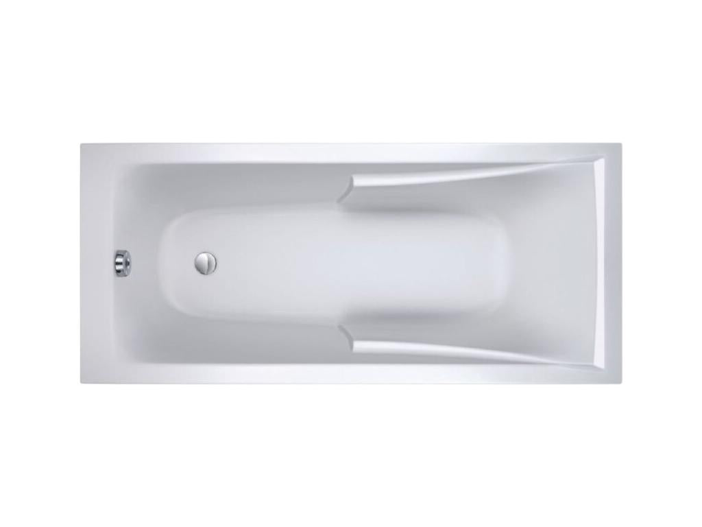 Dormeva Corvette 170x70cm Right-Hand Bathtub Set with 2 Chrome Panels YMRI35439