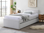 Trundle bed 90x190 cm - Fabric - Beige - Dormeva KSEF18674