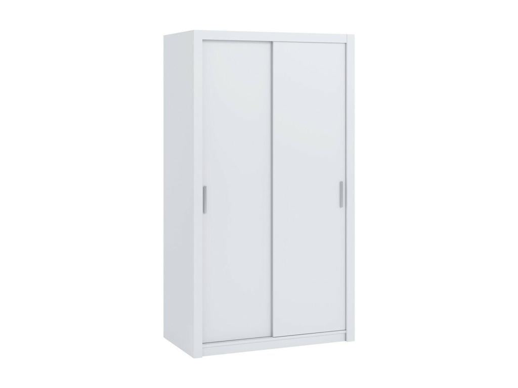 Armoire Dormeva 102 Blanc 215x120x62cm Portes d'armoire Glissement WWPR03934