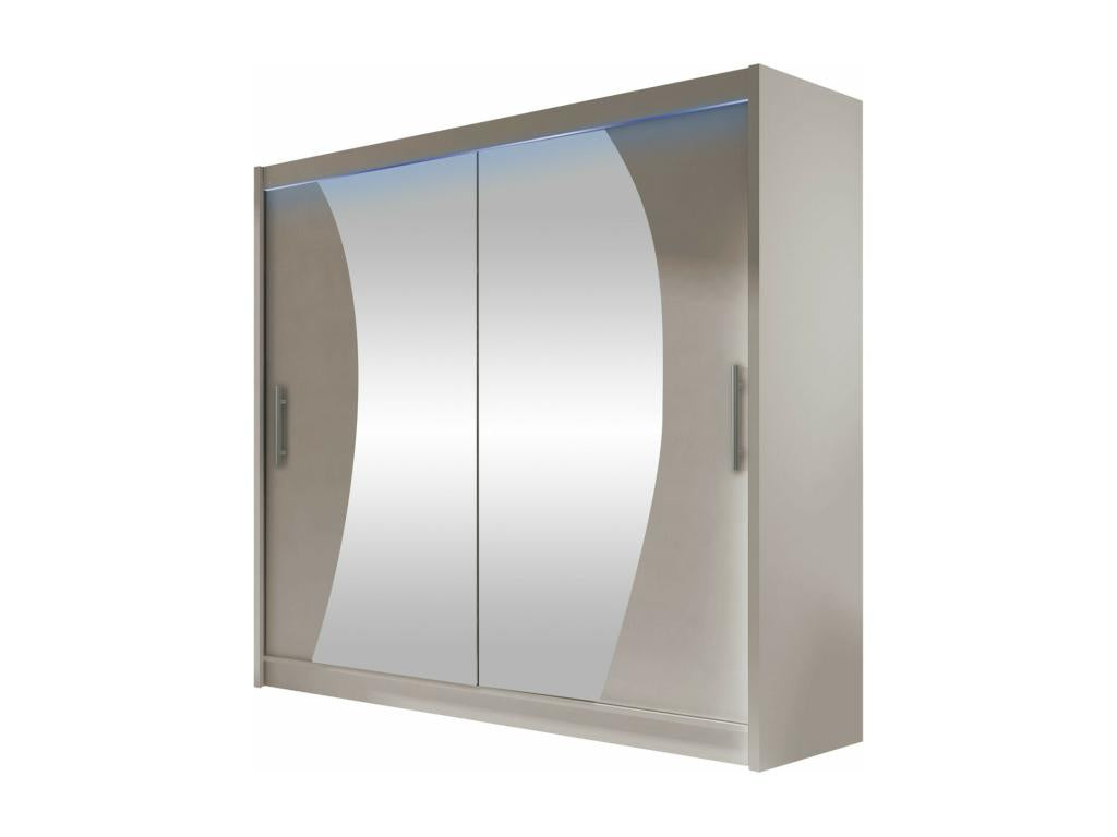 Dormeva 115 Cashmere Wardrobe 215x180x58cm Sliding Wardrobe Doors RFTU19245