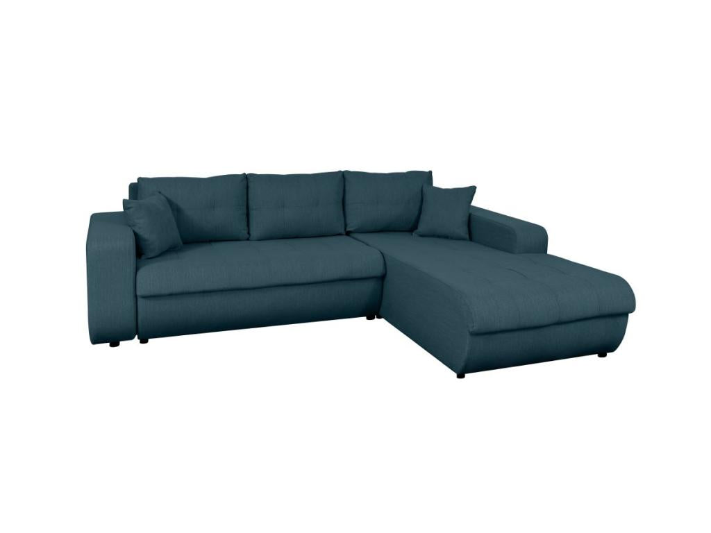Right-Hand Facing Corner Sofa Bed, 4-Seater, Fabric, EVRT85560