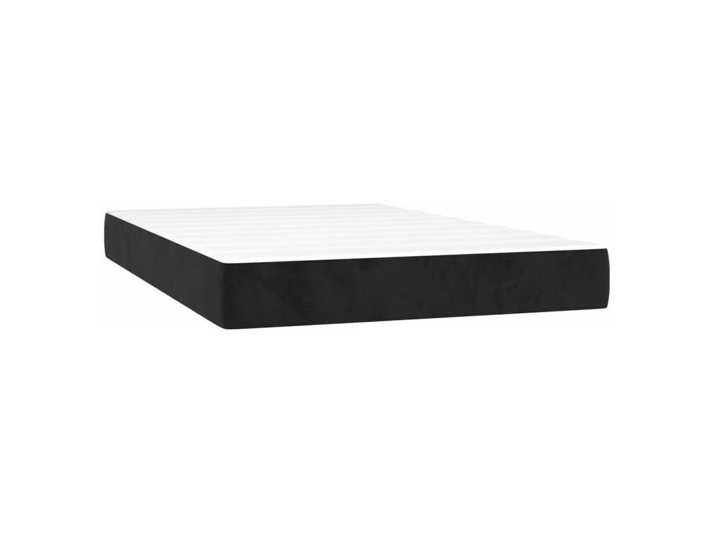 Dormeva bed base with black 120x200 velvet mattress GFEJ20821