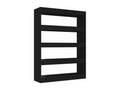 Black Bookshelf/Room Divider 100x30x135 cm WNEH93524