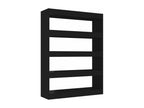 Black Bookshelf/Room Divider 100x30x135 cm WNEH93524