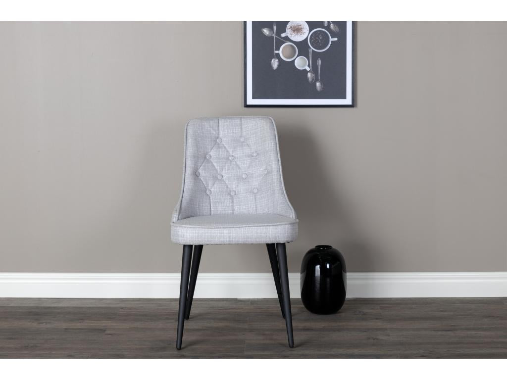 VELVET Dormeva DRC 1NOS Chair 50x66x89 Gray RAXA15168