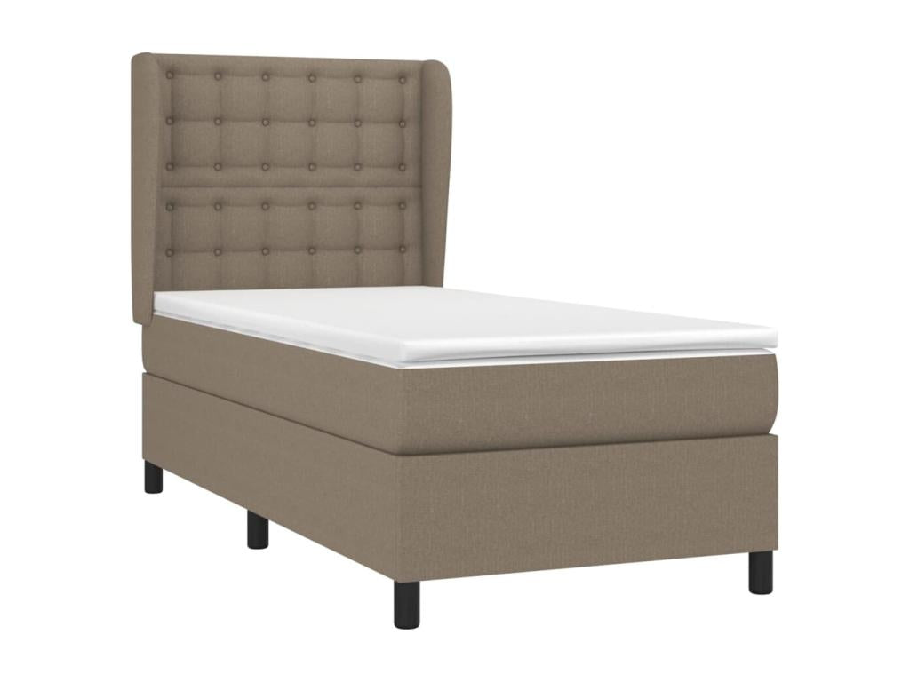 Zensova upholstered bed with Zensova mattress 100x200 cm Zensova XATR95358