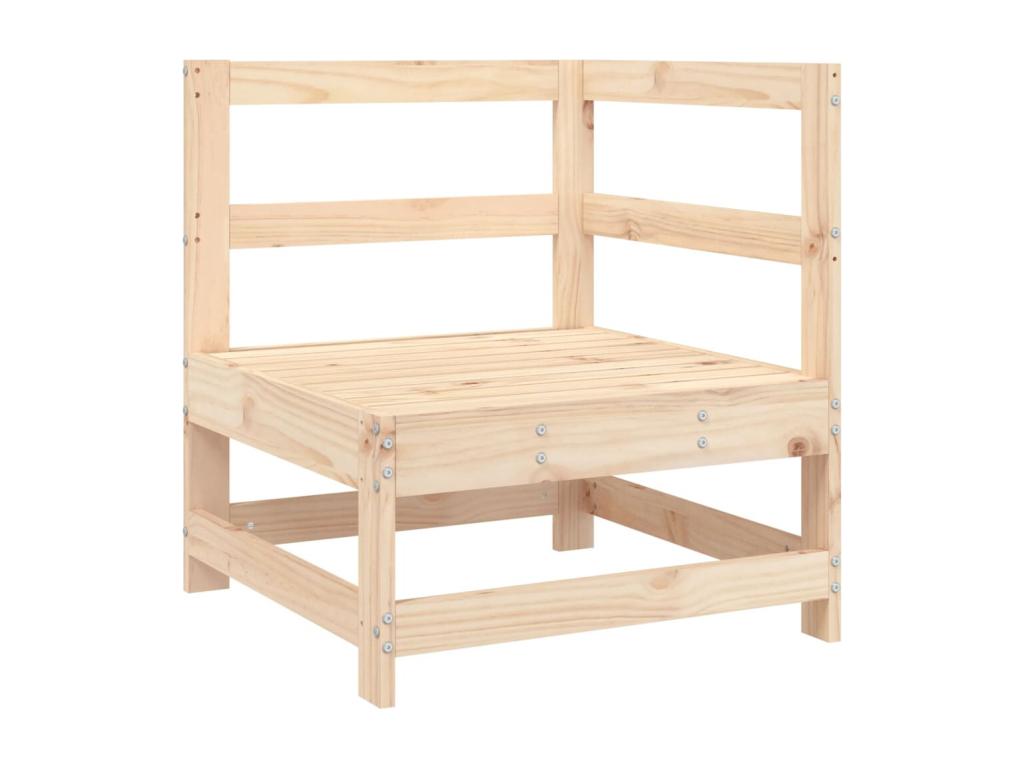 6-piece garden furniture set, solid pine wood, XVHQ88025