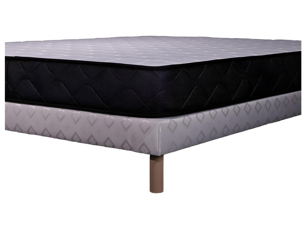 Dormeva Foam Mattress Set - 90x190cm - Memory Foam Comfort Layer - White Slatted Base WYDV34282