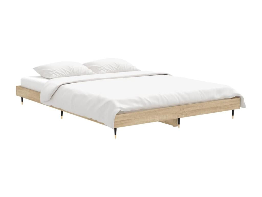 Dormeva oak bed frame without mattress, 135x190 cm, MGKP00141