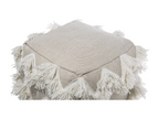 NASHIK Pouf 45 cm 44 cm Beige KTLQ99403