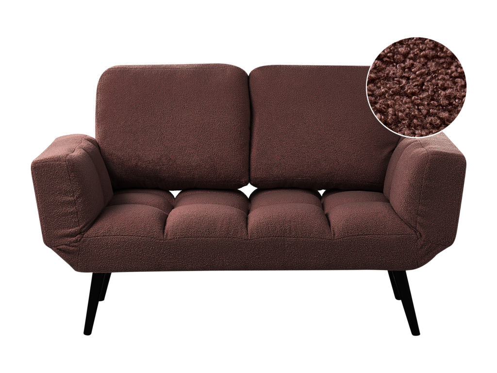 Dormeva Brown 2-Seater Sofa Bed LWJM35212