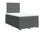 Dormeva bed base with dark grey mattress 120x190cm fabric MLEA55677