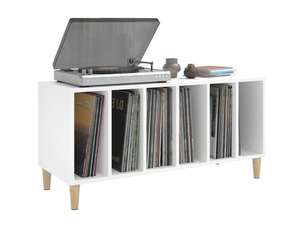 White record cabinet 100x38x48 cm engineered wood RWJL13716