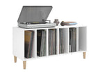 White record cabinet 100x38x48 cm engineered wood RWJL13716
