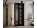 Dormeva 6 Sliding Door Wardrobe 235.2/120/60 2 Doors Black/Black/Silver NRIN22245