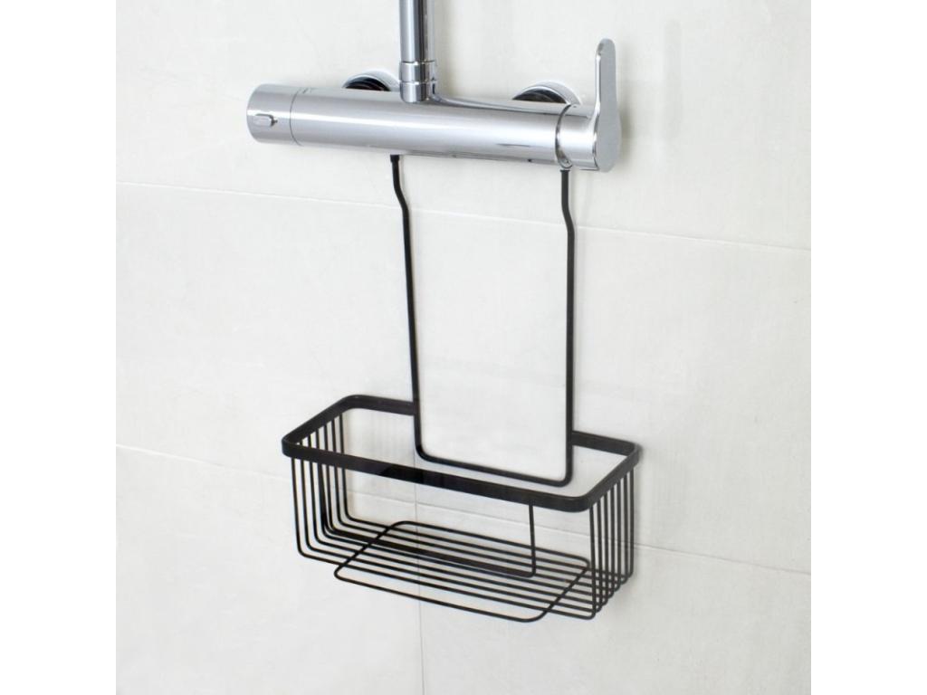 Dormeva Black Hanging Shower Shelf CLDK64993
