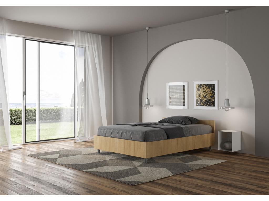 Dormeva GKJT89872 Single bed with 120x190cm natural oak slatted base