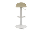 Bar stool - Faux leather / Metal - Cream - Dormeva V2 NRIW77697