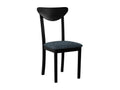 Dormeva 339 Chair Black - Blue 90x43x40cm Upholstered Wood KJZM34486