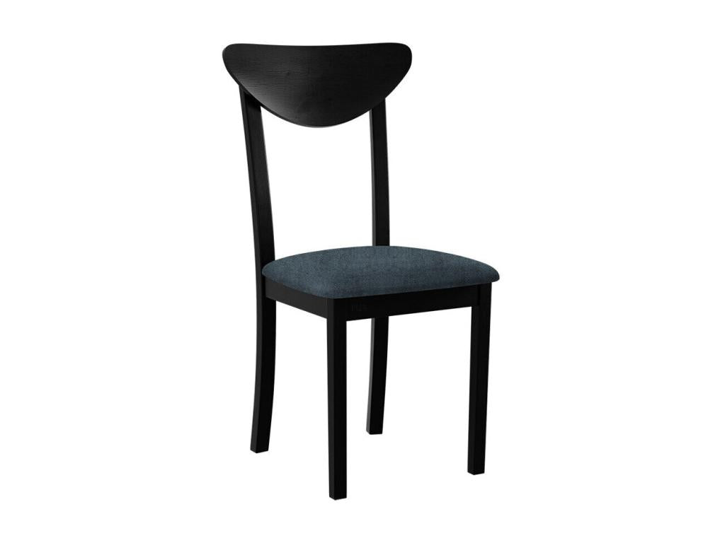 Dormeva 339 Chair Black - Blue 90x43x40cm Upholstered Wood KJZM34486
