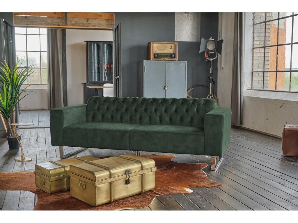 Sofa - Velvet Green - CHARME MPMA85636