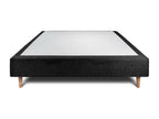 Dormeva Black Upholstered Bed Base 150x190 H35cm NZAU28600