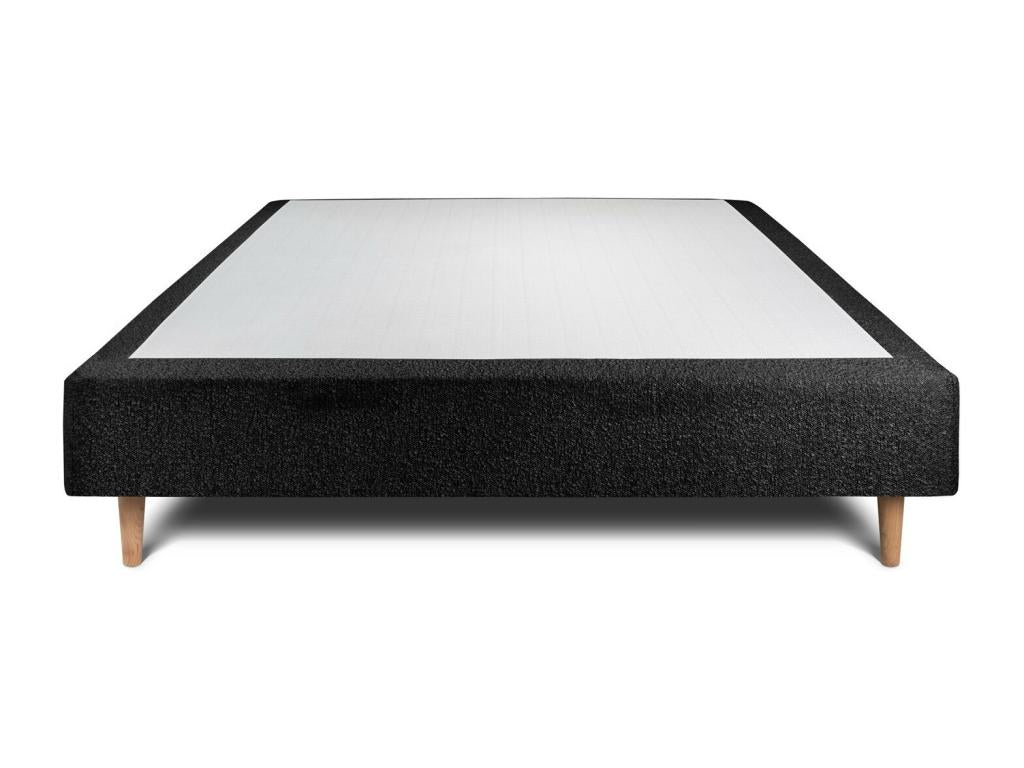 Dormeva Black Upholstered Bed Base 150x190 H35cm NZAU28600