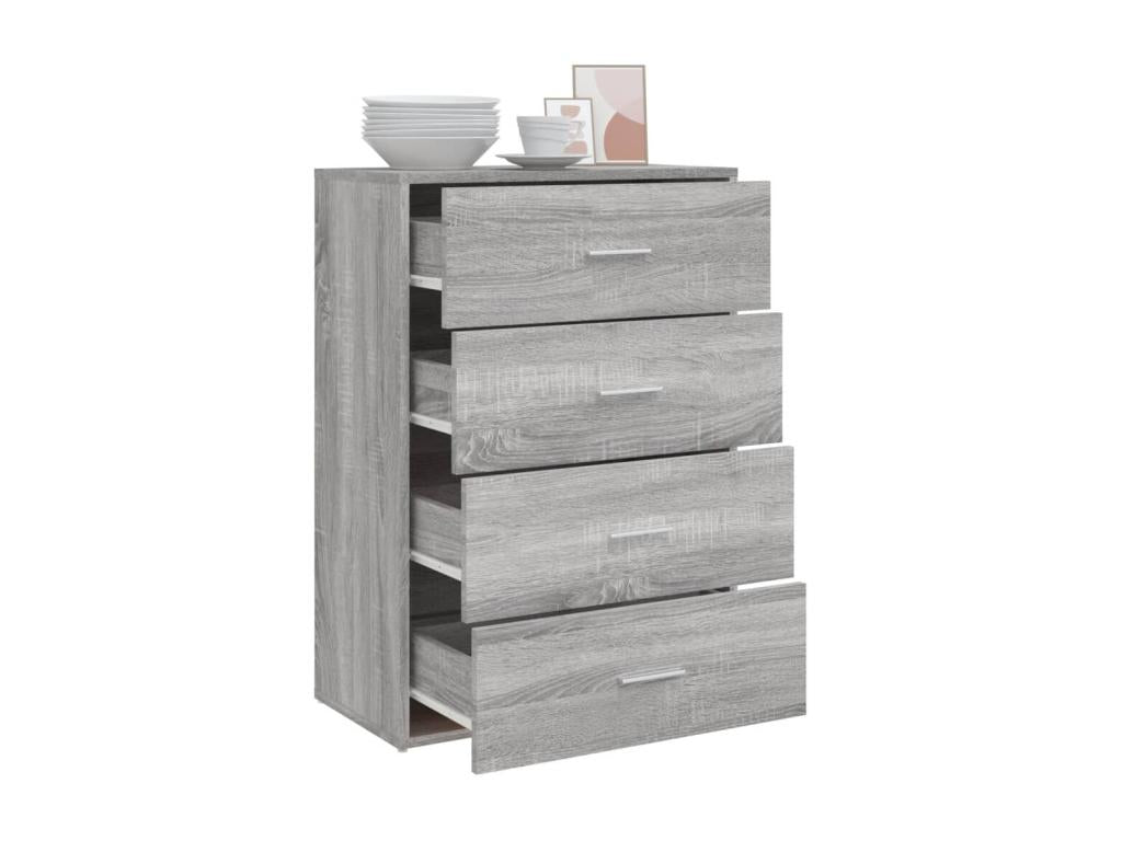 Zensova sideboard gray 60x31x84 cm Zensovaengineering LKHW54045